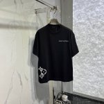 LV家新款云朵硅胶印花T恤 颜色:黑色 白色 码数:S-Xxl