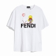 110 Fendi/芬迪新款时尚气球字母短袖T恤,优雅的设计看起来气质满满！版型剪裁特别有讲究！上身很洋气显瘦内搭外穿都看高密针织圆领设计，平整简约！亲肤透爽！