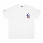 高版本Chrome Hearts 克罗心 渐变宝剑马蹄印花短袖！面料使用 克全棉双纱面料 区别于市场低克重普通货 ，纹路清晰可见，质感柔软细腻光滑，垂感十足！有
