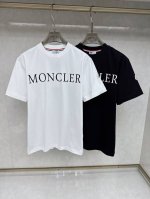 蒙口 2025早春新款男女同款短袖T恤 定制专属纯棉面料 定制原版工艺螺纹 胸前重工字母Logo工艺设计 简约大方 从容百搭 档次极高 完美融入时尚还有风情感一