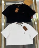 新品 Lp诺悠翩雅独家 补单爆款 2025春夏新款首发专柜最新款短袖圆领T恤 精致刺绣工艺简约大叔 高端定制120支双面丝爽棉面料.手感柔软.穿着舒适.专柜级别