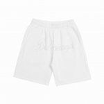 上新 高版本 Balenciaga巴黎世家烫钻字母宽松纯棉毛圈短裤 最高版本！定制400克毛圈卫衣面料！特殊走线工艺 完全对版 辅料：开模原版过鉴定领标100%