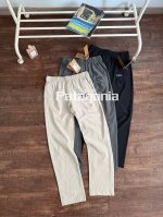 颜色：黑色，灰色，米白 尺码：M到3Xl 巴塔哥尼亚25全新春款系列男士激光打孔透气轻量化户外长裤 贸易订单！受中美关税战回流！海外 + 旗舰5个颜色，我们带来