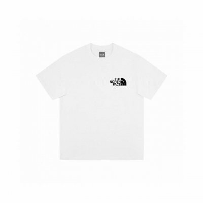 the North Face北面美国徽标老鹰Logo印花Oversize短袖T恤 男女同款 采用260克双砂面料 三针五线做工，领口包包边条 今年火爆的品牌 看