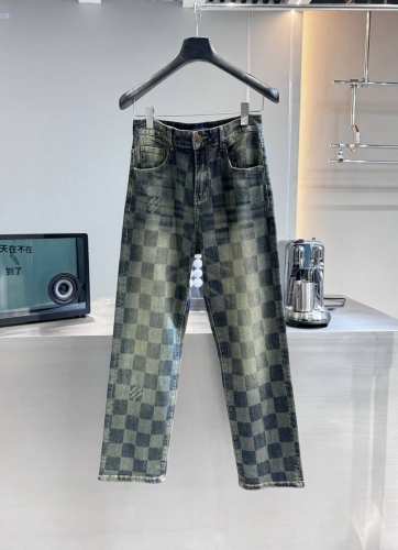 LV。 ｜春夏新款牛仔裤，直筒裤型 ：29-36
