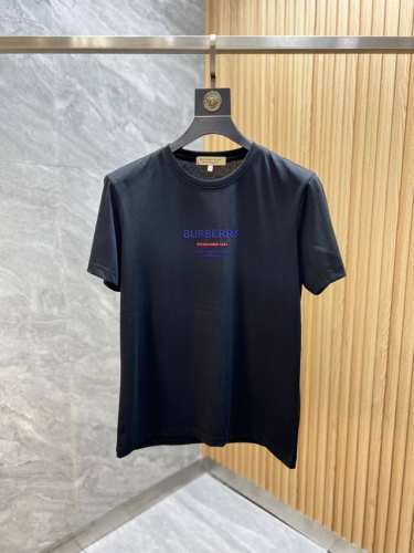 P200Burberry 巴宝莉 2025年春夏新品上新 三标齐全 丝光棉圆领短袖T恤 好货不用过多介绍 看细节 专柜码数：M-6Xl 175 140建议Xl