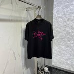 Arc新款植绒Logot恤 颜色:黑色 白色 码数:S-Xxl