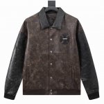 款号Y624 Chromehearts 克罗心 全皮拼接棒球服外套 渠道精品 潮男潮女Zui爱的棒球服夹克，市场各级版本都有 细节你们一定要对比 ，最牛X的实力