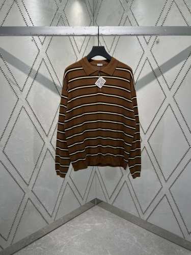 罗意威 25Ss新款条纹后领Logo图案刺绣polo衫 码数：S.M.L
