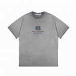 高品质 Acne25Ss新款炒色做旧短袖 面料采用高克重布料 280克双纱面料 100%纯棉高端品质 版型宽松 水洗炒色效果很赞 三标齐全 时尚达人必备款 男女