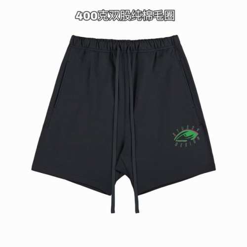 斯图西Stussy绿眼睛基础款印花双股400克纯棉毛圈男女情侣款短裤 面料：独家定制面料采用400G纯棉毛圈面料市场找不到第二家，可以说一条短裤能穿5年毫不夸张