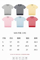 顶级品质 全年不下架 拉夫劳伦Ralph Lauren格子提花基础小马刺绣Logo针织圆领短袖 这两年拉夫劳伦风好大！衣服审美真的有大大提高格子拼接就很好看，搭