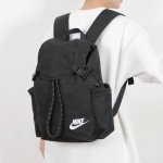 Nike耐克 男女同款简约百搭休闲双肩包时尚潮流大容量运动背包学院风高中大学生书包 尺寸:48×30×15