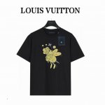 lv 大黄蜂 短袖T恤 款号:Lv03 黑色 240克重磅小落肩100%棉T恤 Os版型 宽松有型好搭配 采用精梳紧密赛络工艺 面料更耐磨 袖口以及下摆三排紧密