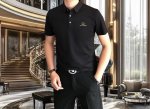 P200 Lv 路易威登2025春夏新款原单男士翻领短袖Polo衫T恤 爆款 简洁时尚百搭 高端品质 无缝包边 胸前烫印Logo设计 定制进口双股丝光珠地棉面料