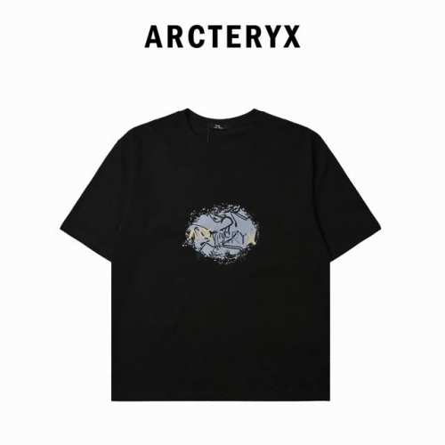 arc'teryx*始祖鸟 2025夏季新款个性Logo印花 短袖T恤 定制面料300G 男女同款 001 尺码：S M L Xl