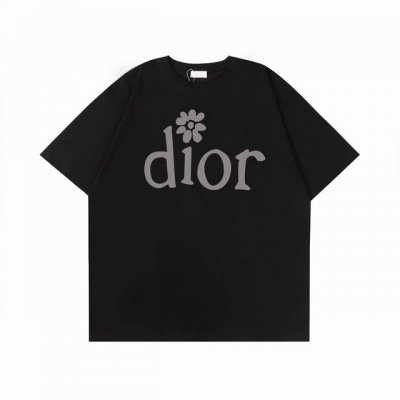 p70#D054 迪奥Dior印花短袖T恤 - 面料经过2次高温缩水固色 不变形不缩水不起球 -正确Os版型 不省面料 只做穿上有效果的高质量产品 最大可穿20