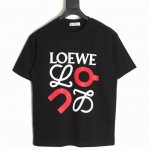 loewe X On 罗意威 25Ss 昂跑联名印花短袖T恤 面料经过2次高温缩水固色 不变形不缩水不起球 26支 G紧密双纱面料 配320G双纱拉架十字紧密高