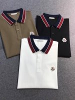 新品 Mon家高端男士商务休闲珠地棉翻领Polo衫，顶级贸易公司货，白金级品相，25年春夏新品，独家售卖！！ 极符合 Mon 家美学基调的一款马球衫，造型设计画
