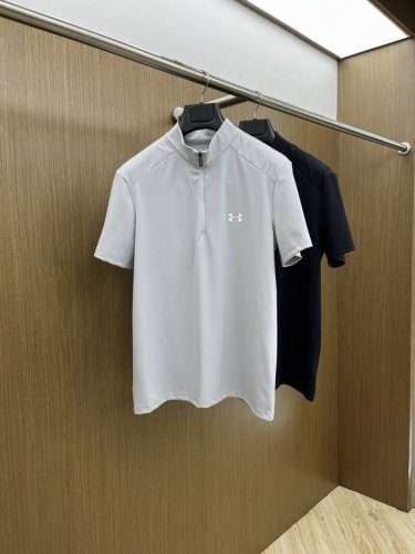 安德玛 2540春夏新款首发专柜最新款站领T恤 高端订制 设计前卫时尚！品牌Logo重工艺设计 高端定制280克面料.手感柔软.穿着舒适.专柜级别精致车线.做工