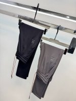 zengi杰尼娅新款春夏 超级丝滑薄款休闲卫裤专柜最新面料超薄冰凉夏款必推爆款辨识度颇为鲜明订制牛皮原版辅料绳特别精致感十足 保型性好 弹力丝的构造使裤身弹性恰