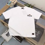上新 款号：F687 2025新款Evisu福神富士山不倒翁图案Logo字母印花休闲情侣短袖T恤，经典永远不会过时、人手必备款，230G纯棉精梳棉不起球不起毛，