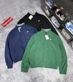 230（实拍细节图）Nike耐克哈灵顿加绒立领夹克宽松外套男24秋新款复古立领夹克外套 nike耐克官方男子摇粒绒里料夹克冬季新款加绒外套宽松梭 货号：Fz06