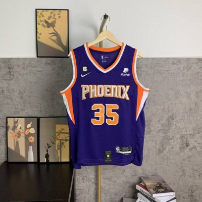 款号S0035 挂拍图 独家新款 Nike Nba凯文杜兰特35号球衣 太阳队新款立体字母复古杜兰特球衣 字母和英文采用高品质密锈 领口采用圆领设计 上身效果超