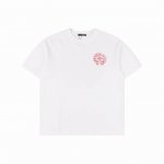 chrome Hearts 克罗心 马蹄十字架印花短袖 发泡印花 三标齐全 ，270克高克重全棉，黑白双色。手感超好，做工细致，厚度适中，男女同款。 颜色：黑