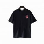 实拍细节图+尺码表 Chrome Hearts 克罗心 蛇年限定刺绣短袖 蛇年限定系列 Ch 克罗心 采用万针刺绣盘绳工艺 情侣款短T 百看不腻的高级简约风格