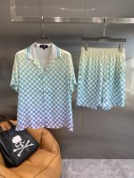 驴家 休闲睡衣套装 高订天绸丝面料升级工艺升级 家居服 高定俄罗丝面料亲肤轻柔舒适 家居必备 真丝产品切勿机洗，建议： 手洗或者洗衣袋洗 码数：M-3Xl 隔天