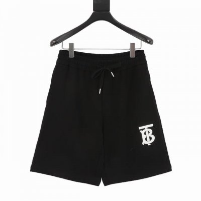 burberry 巴宝莉 经典Tb压胶印花短裤 印花采用日本进口珍珠浆先打底再印色再包边共用35道工艺完成 展现Tb Logo印花立体效果 成品耐水洗不脱浆 全