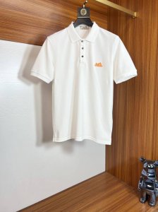 Hermes 爱马仕 2025年春夏新品上新 三标齐全 翻领短袖polo衫 好货不用过多介绍 看细节 专柜码数 M-Xxxl 175 140建议L