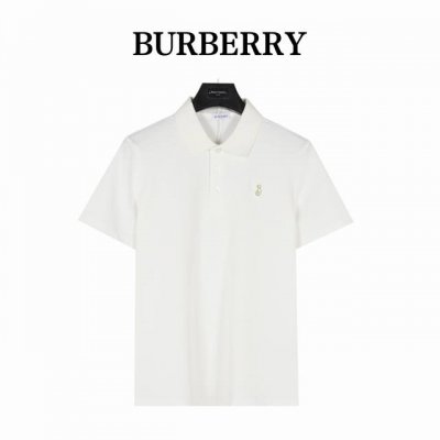 burberry 巴宝莉 25Ss新款盾牌短袖polo衫 原版品质欢迎对比 1:1经典复刻 合身版型polo 衫 选用专柜优质大网眼布珠地棉面料打造 跟市场上小