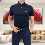 lv 路易威登2025春夏新款原单男士翻领短袖Polo衫T恤 爆款 简洁时尚百搭 高端品质 无缝包边 胸前烫印Logo图案设计 定制进口双股丝光珠地棉面料 穿着