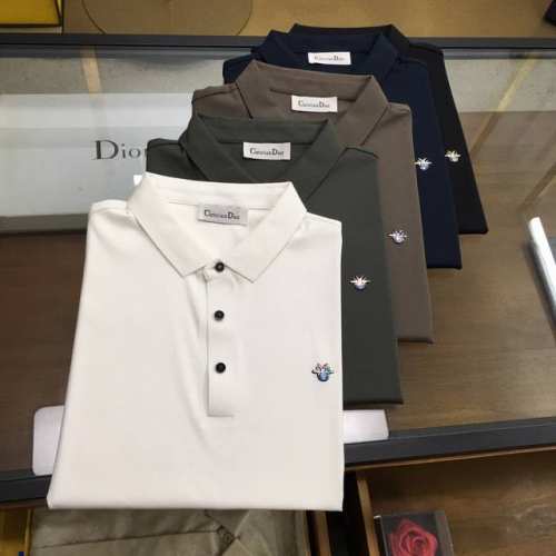 新品P220 【Dio..R...】高端Polo 2025Ss春夏新品 Go 时尚休闲翻领T恤，甄选优质天丝凉爽面料，无痕切割工艺，胸前密针精致Logo设计标识