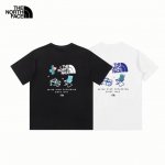 芯片版本 支持扫码 常青款 2025专柜新款 Thenorthface 北面户外露营趣味图案T恤 专柜热卖款 上身颜值超高 情侣款 面料采用210G 40支双纱