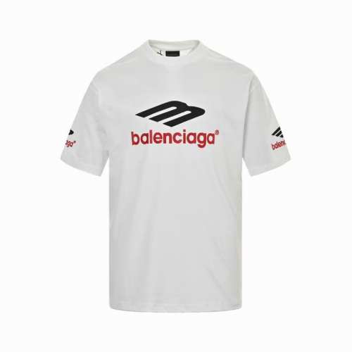 Balenciaga 巴黎世家 23Ss 3M刺绣字母水洗短袖 原版 p10,700购入开发、精纺透气棉质面料对色定染 采用特定重磅16S精棉平纹针织面料，23