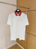 古驰2025春夏新款男士短袖Polo衫，品牌最新设计元素！既不单调也不复杂,恰到好处的展现品味！客供顶级定制珠地棉面料！舒适吸汗透气根本不在话下,面料独具的高奢