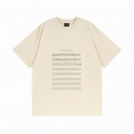 Balenciaga 巴黎世家2025 Ss 音乐特辑印花短袖T恤 本市场No.1的质量 真正天花板品质 全部原版开发注意细节图 避免被盗图商家混发 正确260