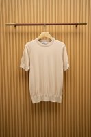 bc2540 Ss 经典大爆款针织衫 顶级海岛棉纱线定织 太舒服了 完美质感 杏色 Size：M-Xxxxl