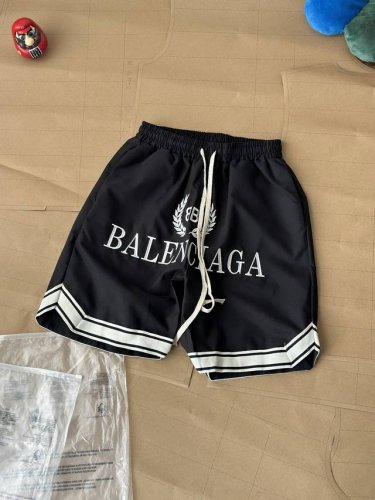 Blcg黑白麦穗大Logo刺绣织带短裤 进口百灵达专机万针刺绣 效果饱满 立体清晰 无毛边 不跳针 重磅工艺 精选加厚涂层酷丝绵精梳面料 丝滑透气 不闷汗 清清
