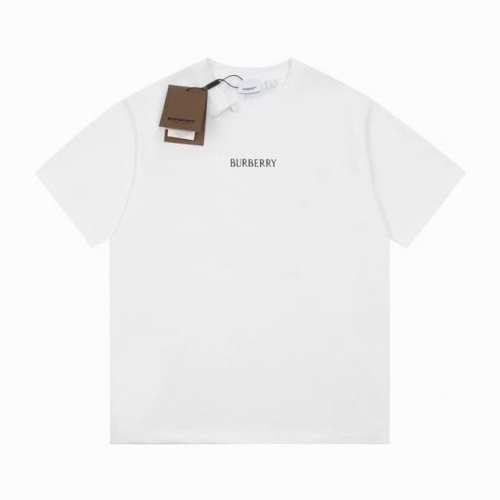 款号：E12 批90 高品质 Burberry/巴宝莉2023Ss 新骑士战马Logo T恤，纯棉柔软面料 对色定染面料 高水平烫画工艺 搭配背面大Logo，时