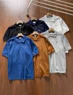100【高品质】货号2601Lacoste法国鳄鱼男装夏季新款纯色五色休闲简约舒适短袖Polo衫|五色可选法国限定系列 全新Logo鱼标立体刺绣鳄鱼翻领 Pol
