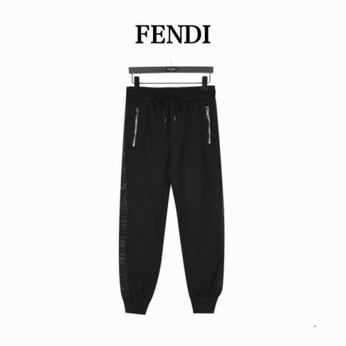 310 Fendi 芬迪 侧口袋双F侧边织带长裤 侧口袋双F侧边织带长裤 男女同款全新美学灵感趣味设计,渠道性质精品。让整体造型设计更加优雅时尚，今夏最火系列，
