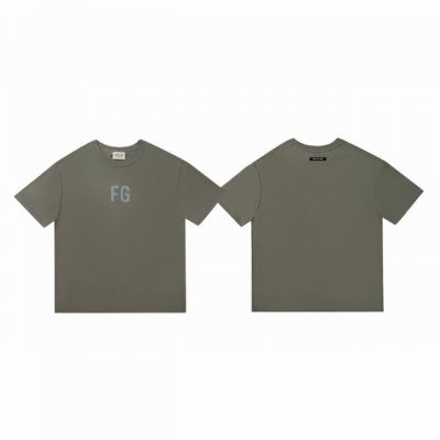 fear Of God Fog 主线 反光 3M 字母 Logo 情侣圆领短袖T恤-顶级复刻版本 Color：绿色 Size：S M L Xl Number：2