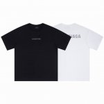 2903# 面料270克100%双纱全棉 衣服洗水做旧破烂设计 字母金属烫钻尺码S M L Xl
