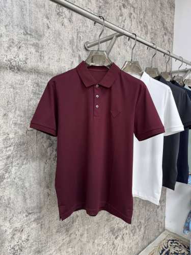 p330 25Ss P家 春夏爆款Polo来袭[烟花] 精选桑蚕丝面料 纱线环保染色定型 面料上身柔软舒适 领子螺纹同步染色制造 底边采用半针挑角工艺 Logo