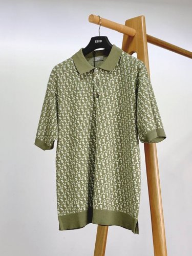 dior Homme 迪奥 桀傲 Oblique 提花棉质Polo衫原版购入开发生产历时一个半月出货 Cd经典时髦字母风潮,凝聚独特技艺与灵巧的创意.简约而不失