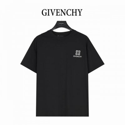 Givenchy 纪梵希 25Ss 前后四宫格字母立体凹凸印花短袖T恤 定制1:1螺纹，面料舒适亲肤无无异感，定制定染面料，纺织密度高，垂感佳，不易变形， 厚织